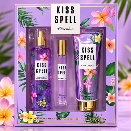 بكج 3 قطع نهدي kiss spell